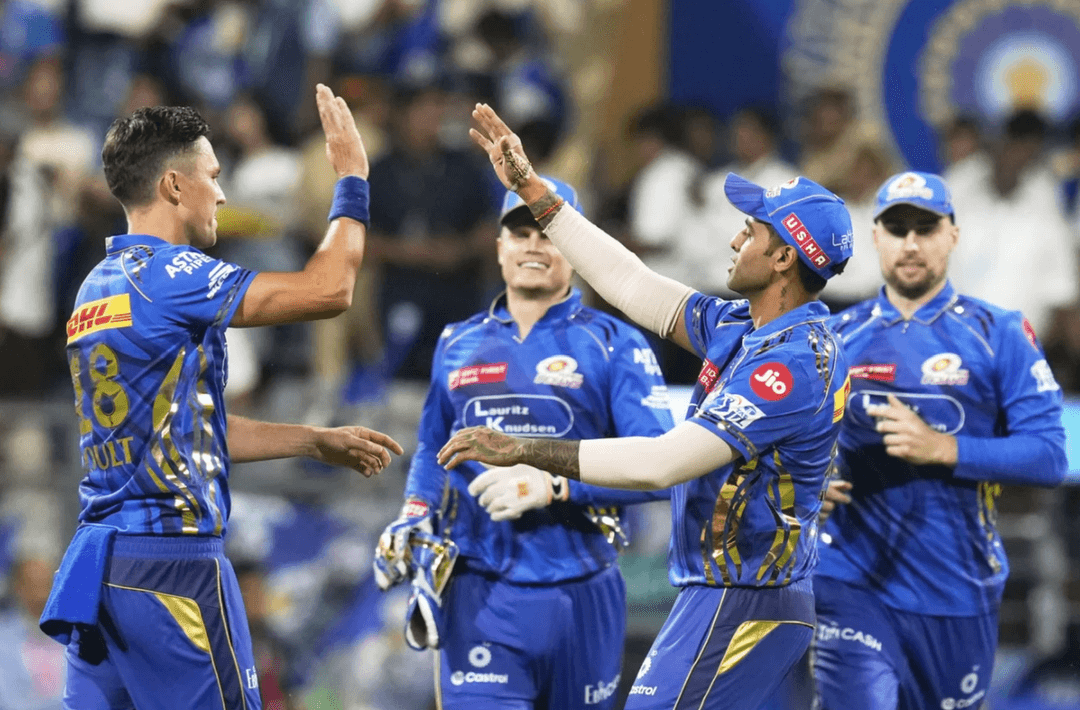 TRent Boult dismissed Sunil Narine in the first over.